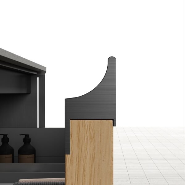 Double Bowl Wooden Bathroom Vanity Cabinet G1002-1 - Image 8