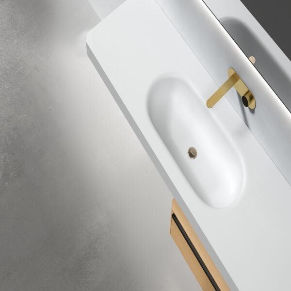 Single Bowl Wooden Bathroom Vanity Cabinet G1005-2 - Image 5