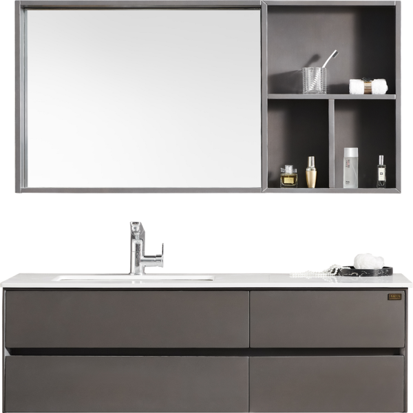 Single Bowl Modern Wall-Mounted Bathroom Vanity ML8319 - Image 4