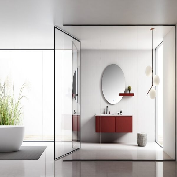 Single Bowl Modern Wall-Mounted Bathroom Vanity ML8518