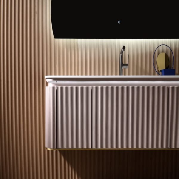 Single Bowl Modern Wall-Mounted Bathroom Vanity ML8553 - Image 3
