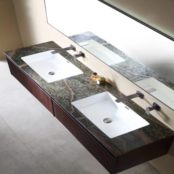 Single Bowl Modern Wall-Mounted Bathroom Vanity ML8559 - Image 3