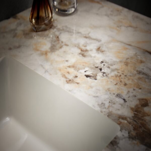 Single Bowl Shaker Modern Wall-Mounted Bathroom Vanity ML8579 - Image 3