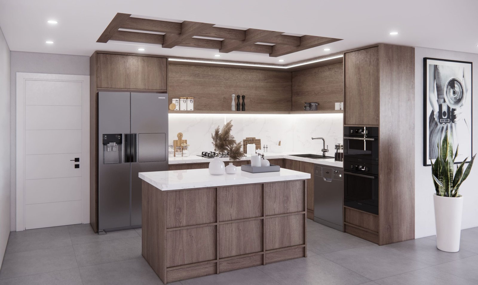 Scandivanian Kitchen Design melbourne albert park