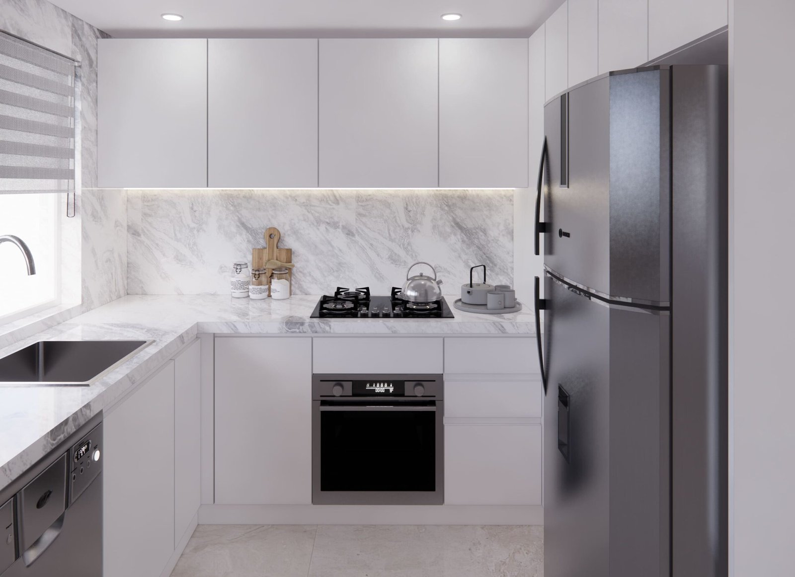 Simple Kitchen Design Epping