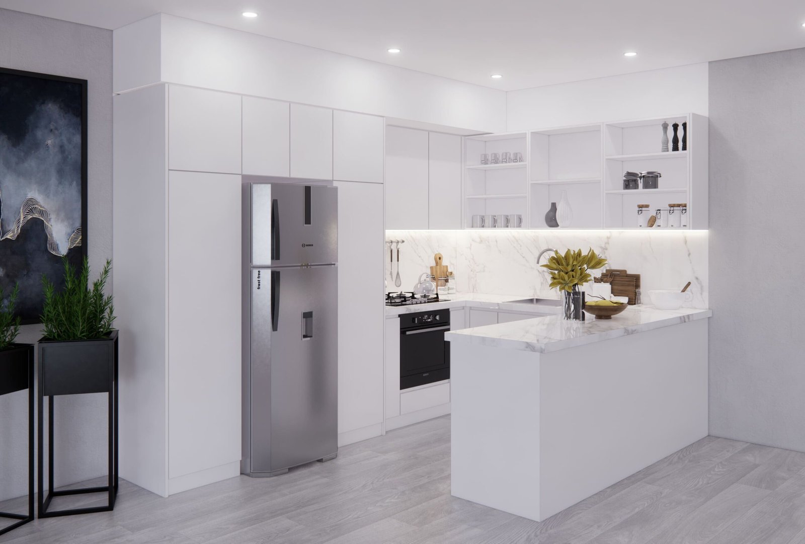 Simple Kitchen Design Essendon