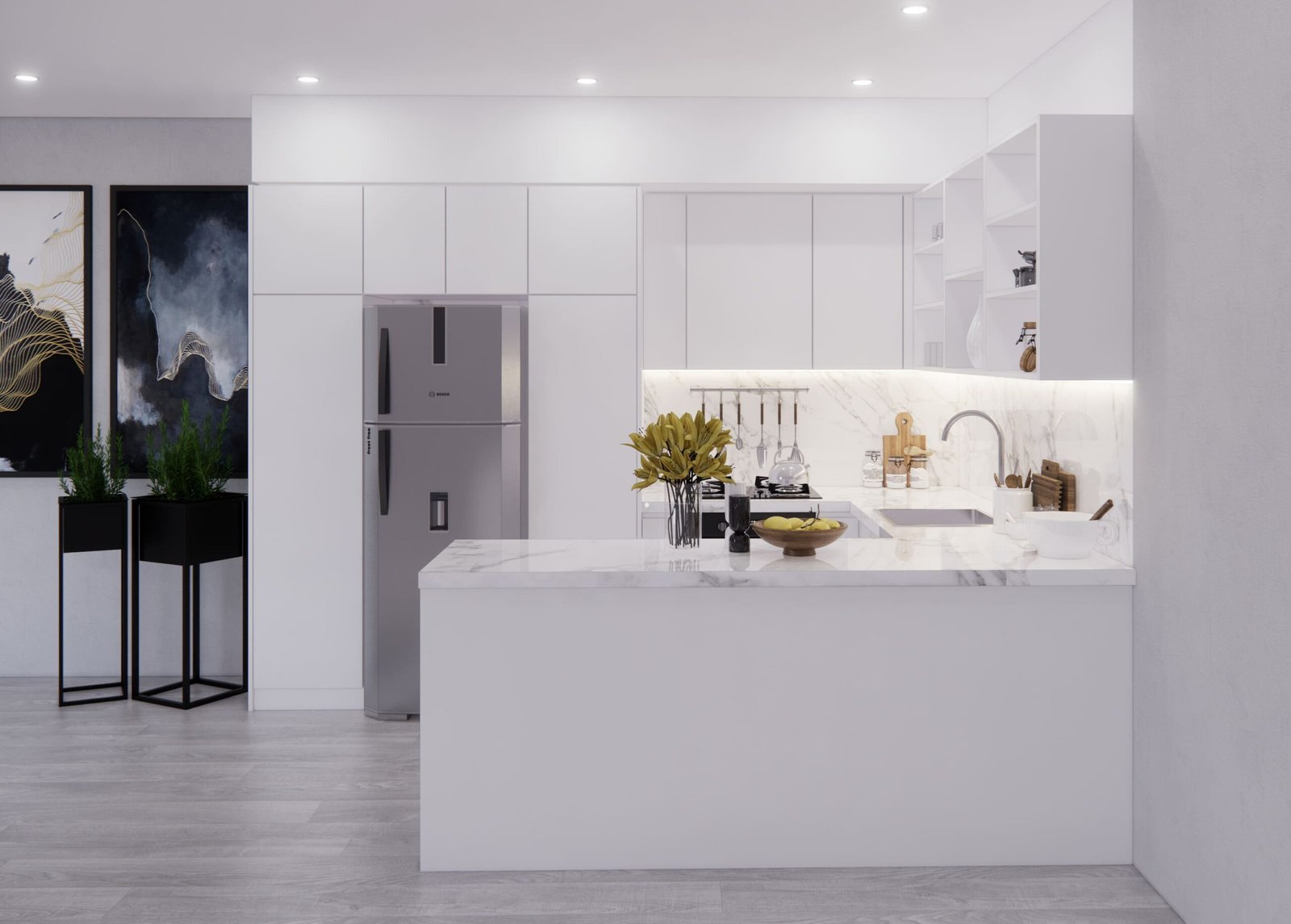 Simple Kitchen Design Essendon