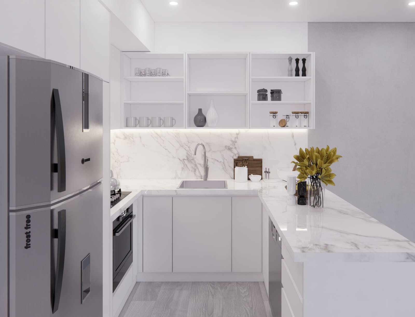 Simple Kitchen Design Essendon