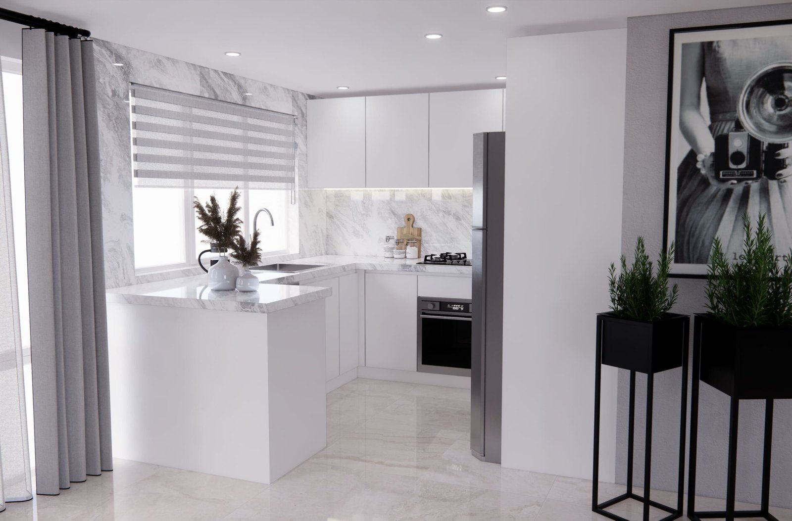 Simple Kitchen Design Fitzroy