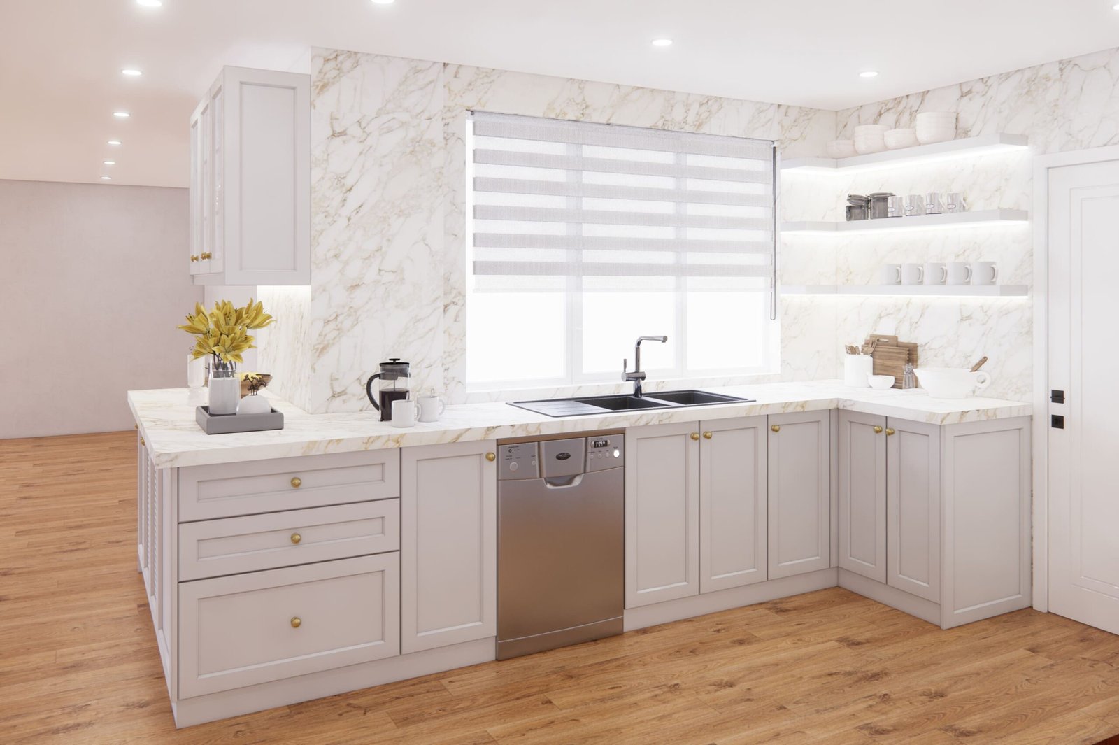 Shaker Kitchen Design Greensborough