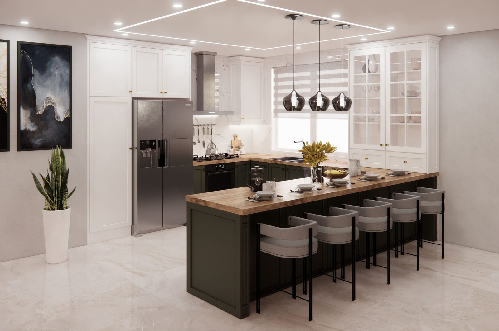 Shaker Kitchen Design Kew