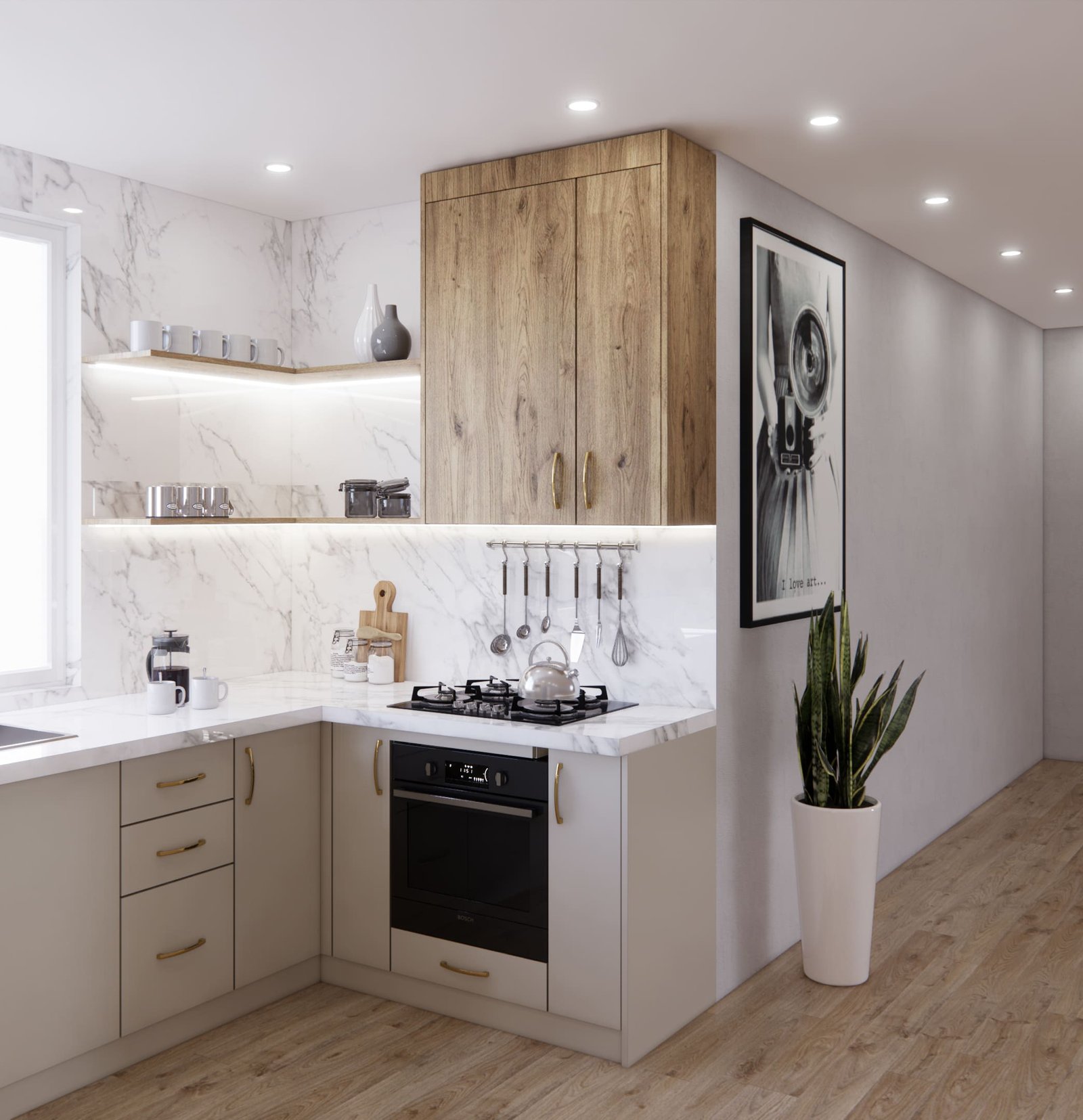 Small Kitchen Design Moonee Ponds