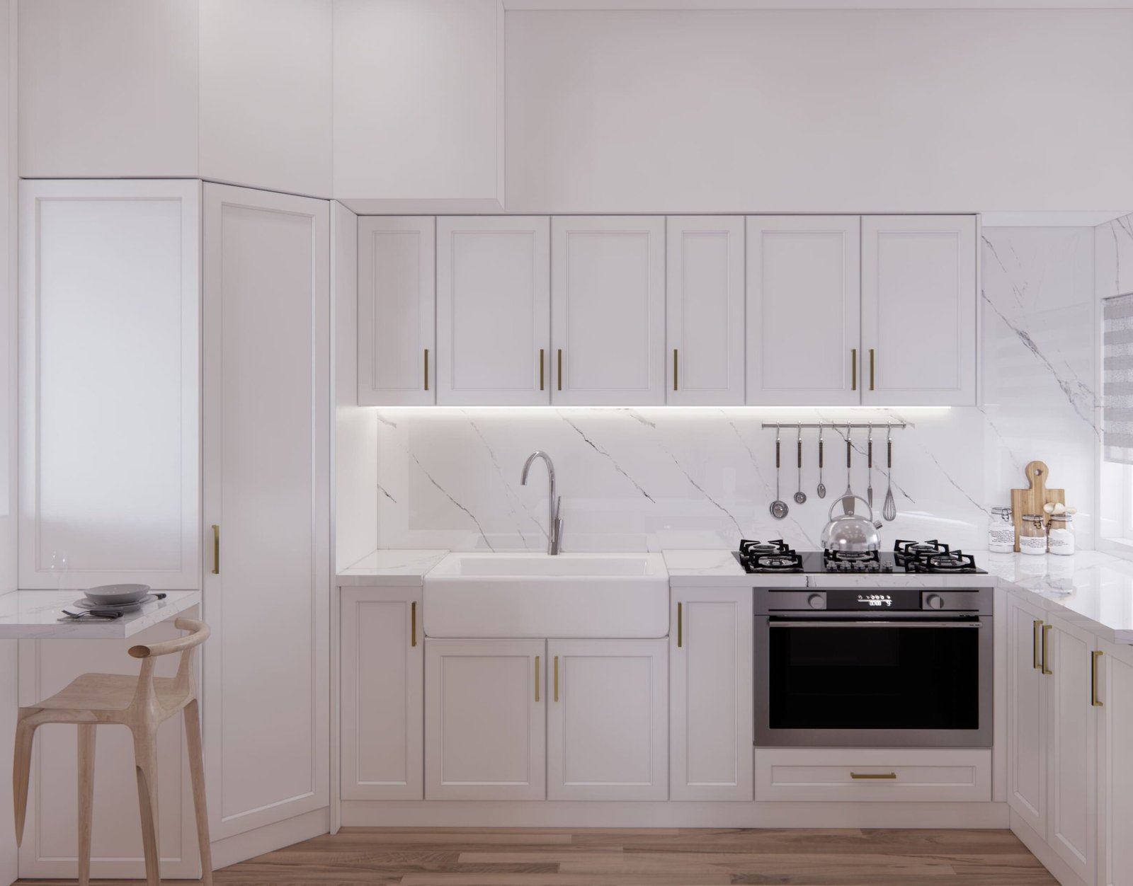 Shaker Kitchen Design Port Melbourne