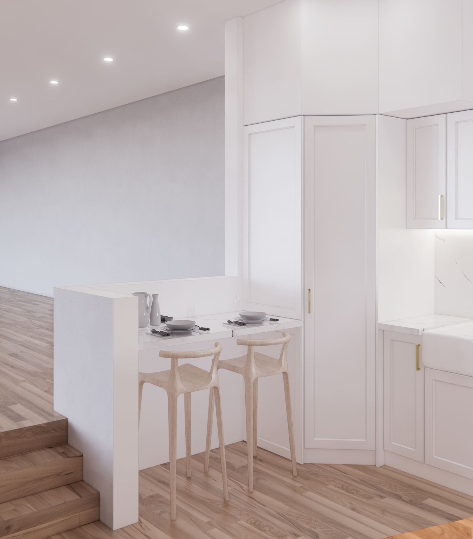 Shaker Kitchen Design Port Melbourne