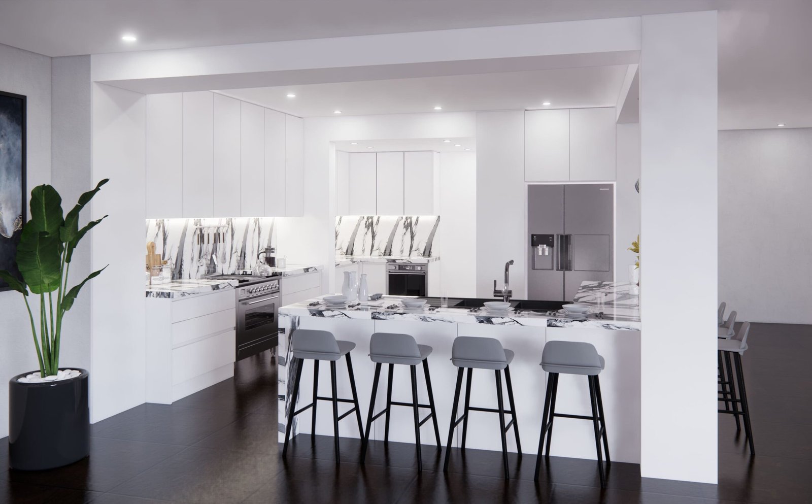 Luxury Kitchen Design in Toorak