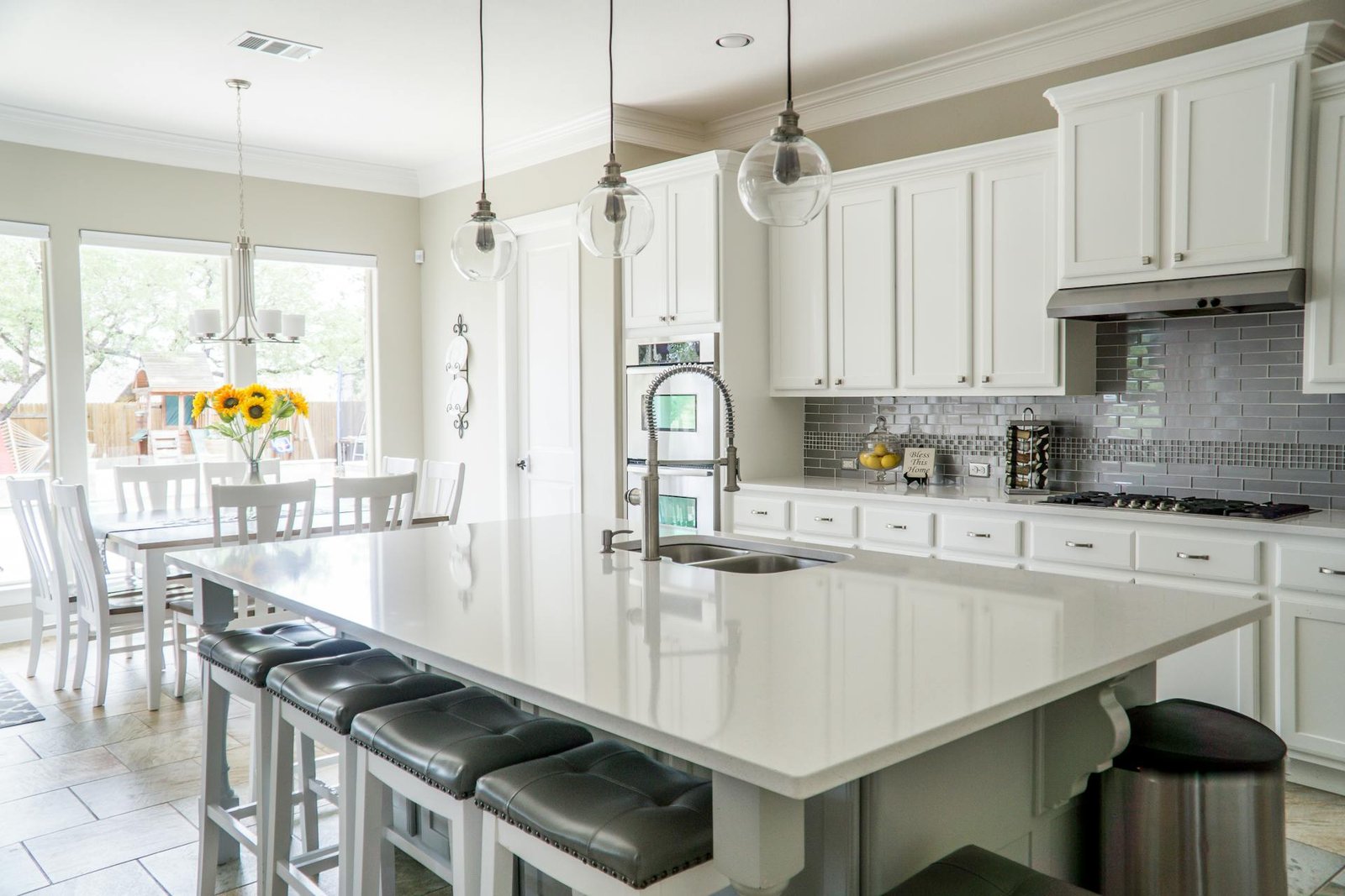 Shaker style kitchen cabinets