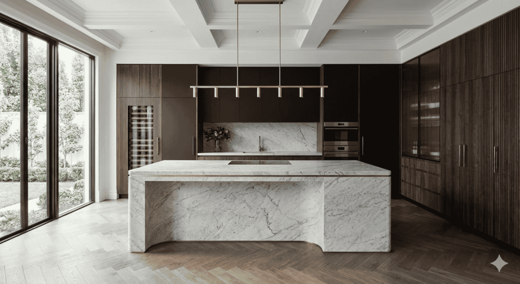 Luxury Kitchen Island Toorak