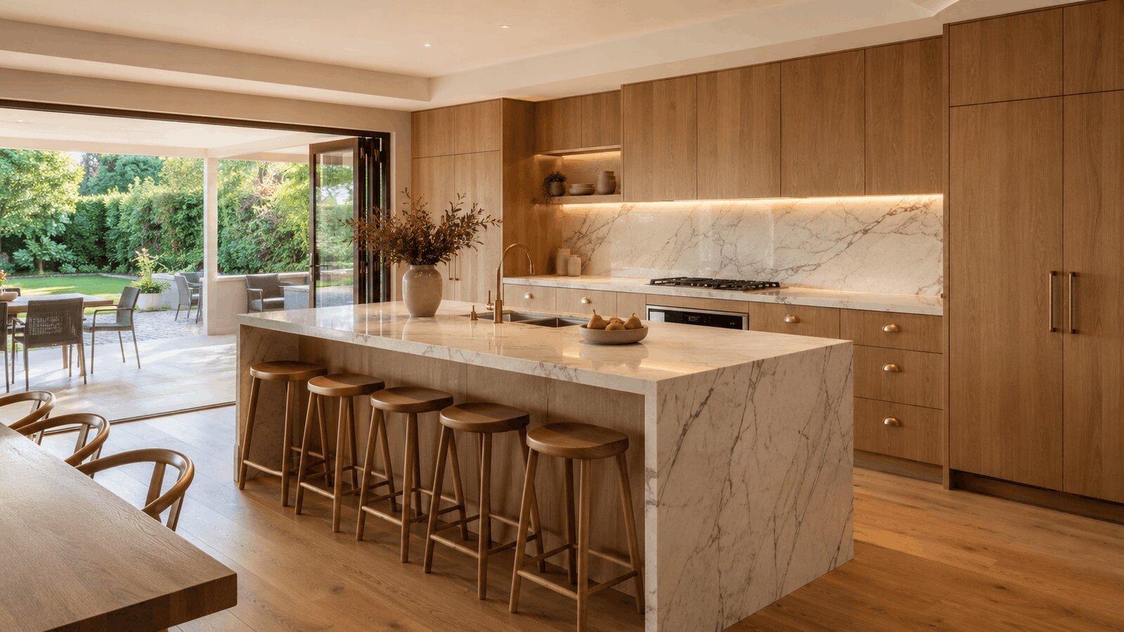 Custom joinery Wheelers Hill 2026 — bespoke luxury kitchen by Silk Touch Joinery