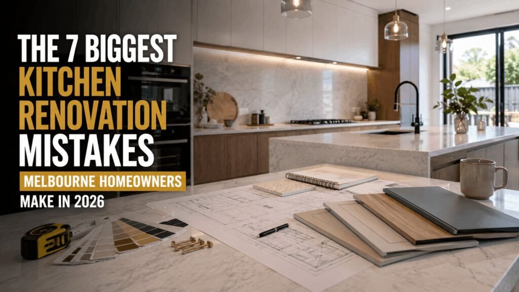 The 7 biggest kitchen renovation mistakes Melbourne homeowners make in 2026 — Silk Touch Joinery