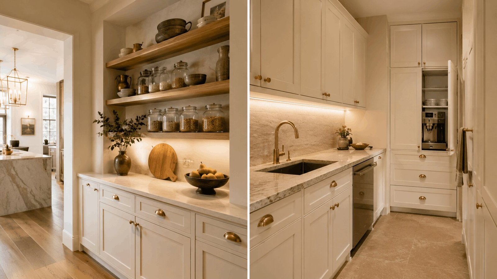 Scullery vs butler's pantry Melbourne 2026 — bespoke secondary kitchen joinery by Silk Touch Joinery