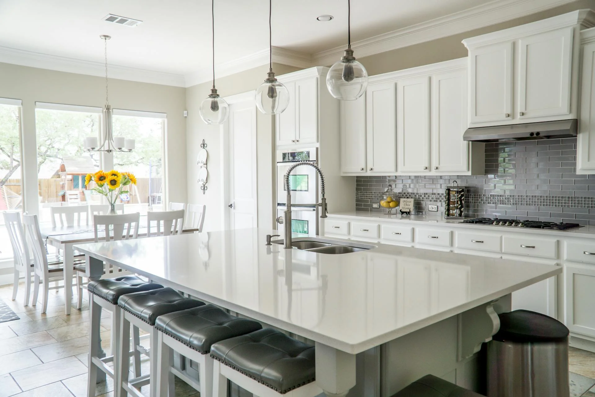 Shaker style kitchen cabinets